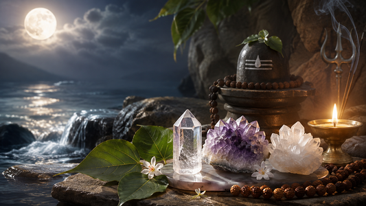 Shravana Somvar Rituals: Positive Energy Crystals for Calm, Clarity and Letting Go